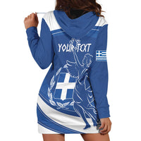 Personalized National Greek Flag Day Hoodie Dress Elliniki Dimokratia