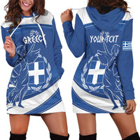 Personalized National Greek Flag Day Hoodie Dress Elliniki Dimokratia