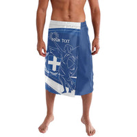 Personalized National Greek Flag Day Lavalava Elliniki Dimokratia