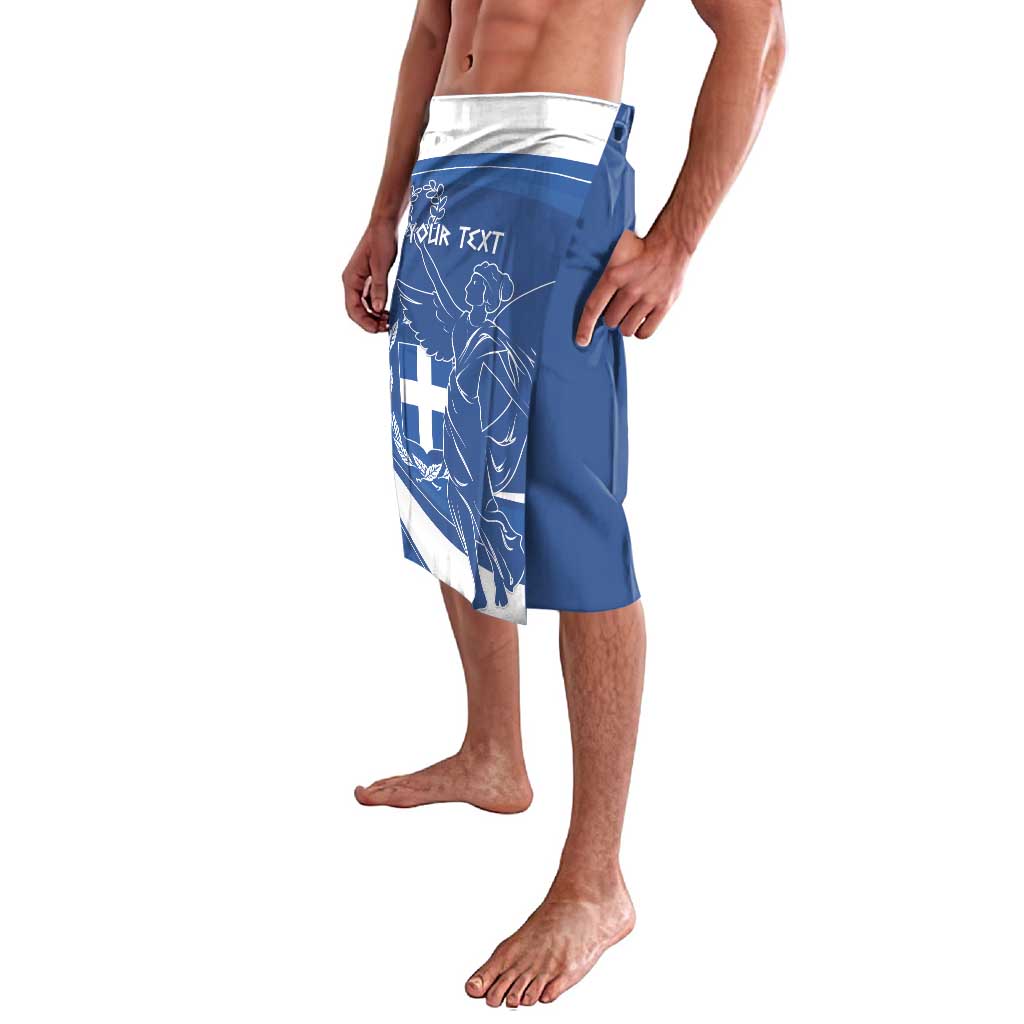Personalized National Greek Flag Day Lavalava Elliniki Dimokratia