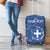Personalized National Greek Flag Day Luggage Cover Elliniki Dimokratia