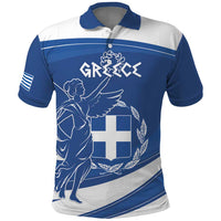 Personalized National Greek Flag Day Polo Shirt Elliniki Dimokratia