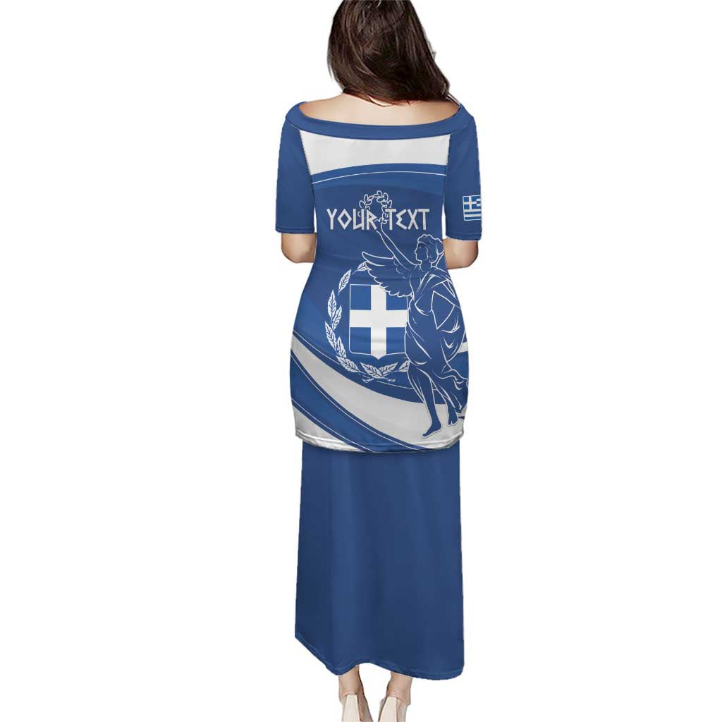 Personalized National Greek Flag Day Puletasi Elliniki Dimokratia