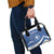 Personalized National Greek Flag Day Shoulder Handbag Elliniki Dimokratia