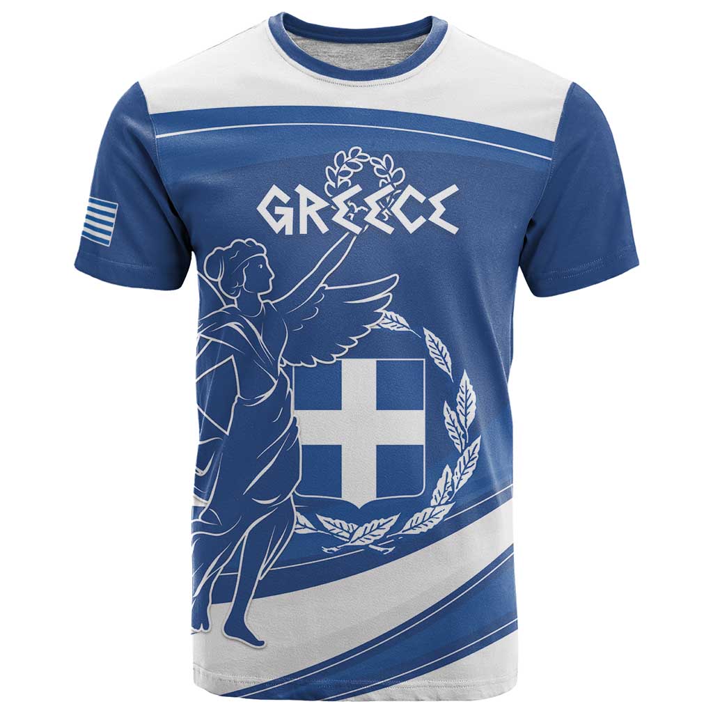 Personalized National Greek Flag Day T Shirt Elliniki Dimokratia