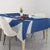 Personalized National Greek Flag Day Tablecloth Elliniki Dimokratia