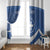 Personalized National Greek Flag Day Window Curtain Elliniki Dimokratia