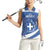Personalized National Greek Flag Day Women Sleeveless Polo Shirt Elliniki Dimokratia