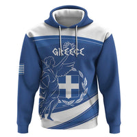 Personalized National Greek Flag Day Zip Hoodie Elliniki Dimokratia