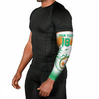 Custom Ivory Coast Football Arm Sleeves Proud Elephant Fan Edition