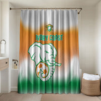 Ivory Coast Football Bathroom Set Proud Elephant Fan Edition