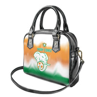 Ivory Coast Football Shoulder Handbag Proud Elephant Fan Edition