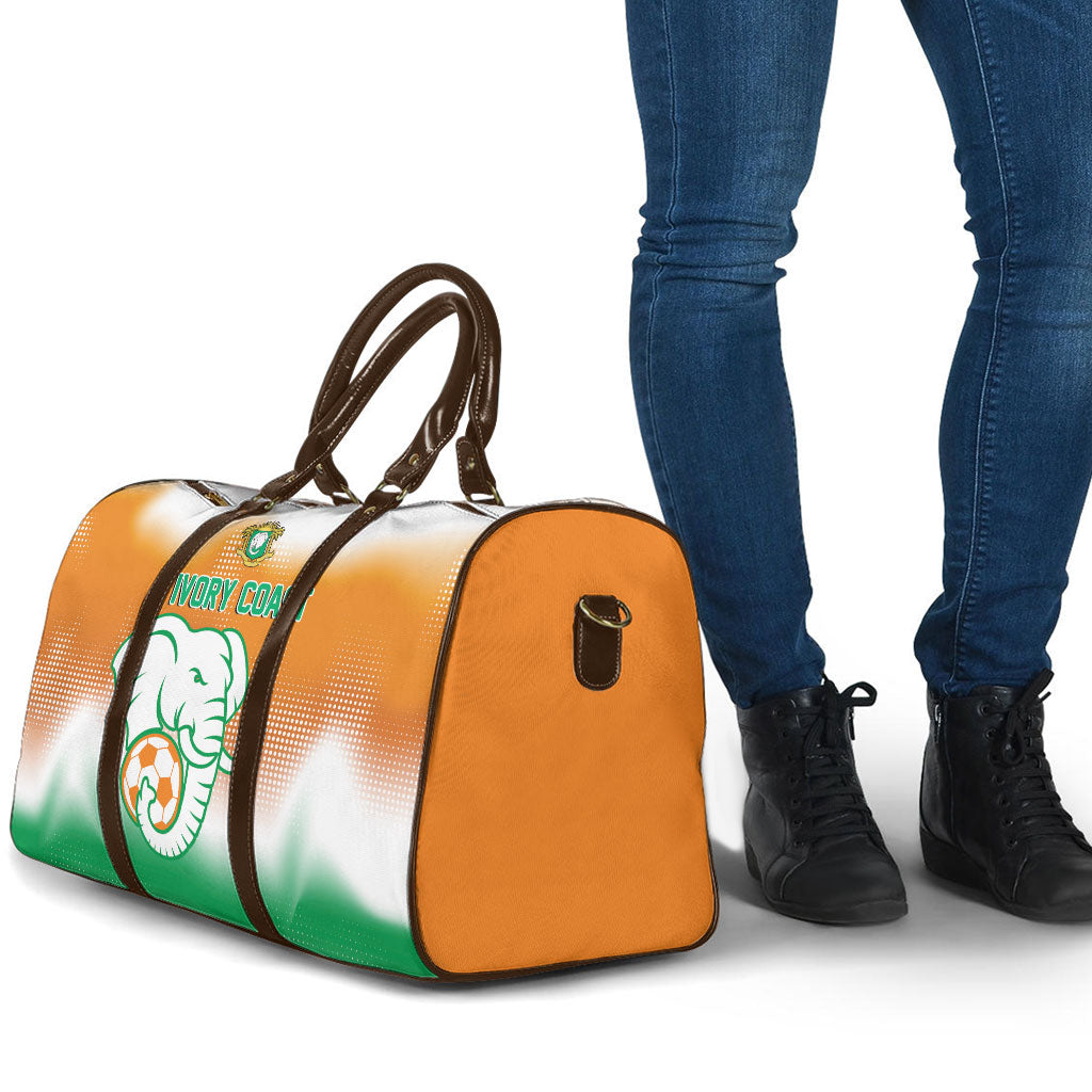 Ivory Coast Football Travel Bag Proud Elephant Fan Edition