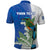 Personalized El Salvador Turquoise Browed Motmot Polo Shirt With Yucca Flowers - Wonder Print Shop
