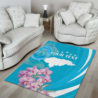 Personalized Honduras Independence Day Area Rug With White Tailed Deer - Wonder Print Shop