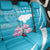 Personalized Honduras Independence Day Back Car Seat Cover With White Tailed Deer - Wonder Print Shop