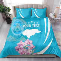 Personalized Honduras Independence Day Bedding Set With White Tailed Deer - Wonder Print Shop