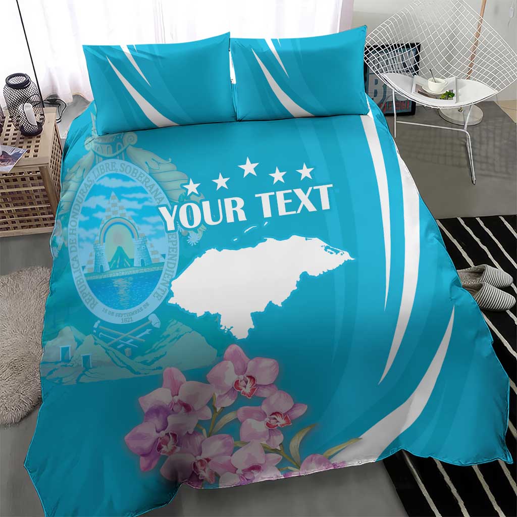 Personalized Honduras Independence Day Bedding Set With White Tailed Deer - Wonder Print Shop