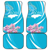 Personalized Honduras Independence Day Car Mats With White Tailed Deer - Wonder Print Shop