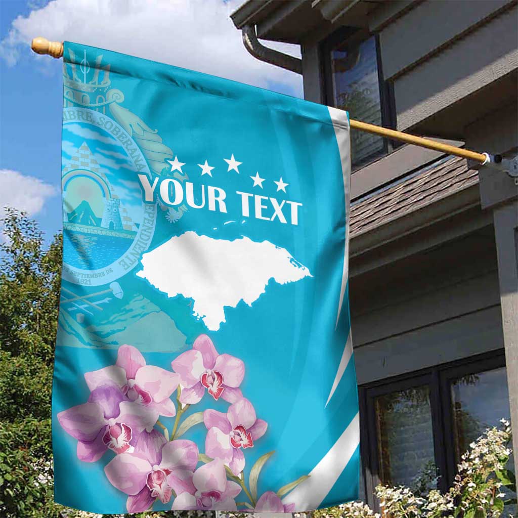 Personalized Honduras Independence Day Garden Flag With White Tailed Deer - Wonder Print Shop