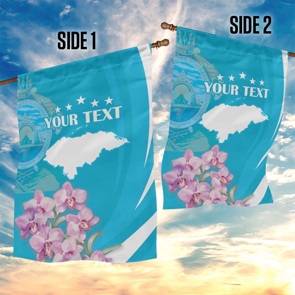 Personalized Honduras Independence Day Garden Flag With White Tailed Deer - Wonder Print Shop