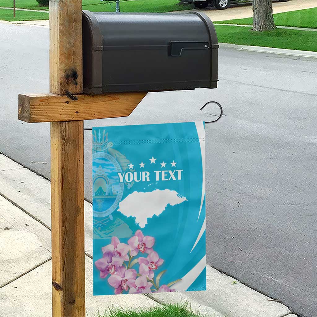 Personalized Honduras Independence Day Garden Flag With White Tailed Deer - Wonder Print Shop