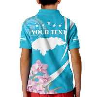 Personalized Honduras Independence Day Kid Polo Shirt With White Tailed Deer - Wonder Print Shop