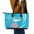 Personalized Honduras Independence Day Leather Tote Bag With White Tailed Deer - Wonder Print Shop