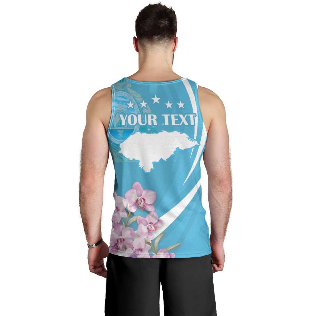 Personalized Honduras Independence Day Men Tank Top With White Tailed Deer - Wonder Print Shop