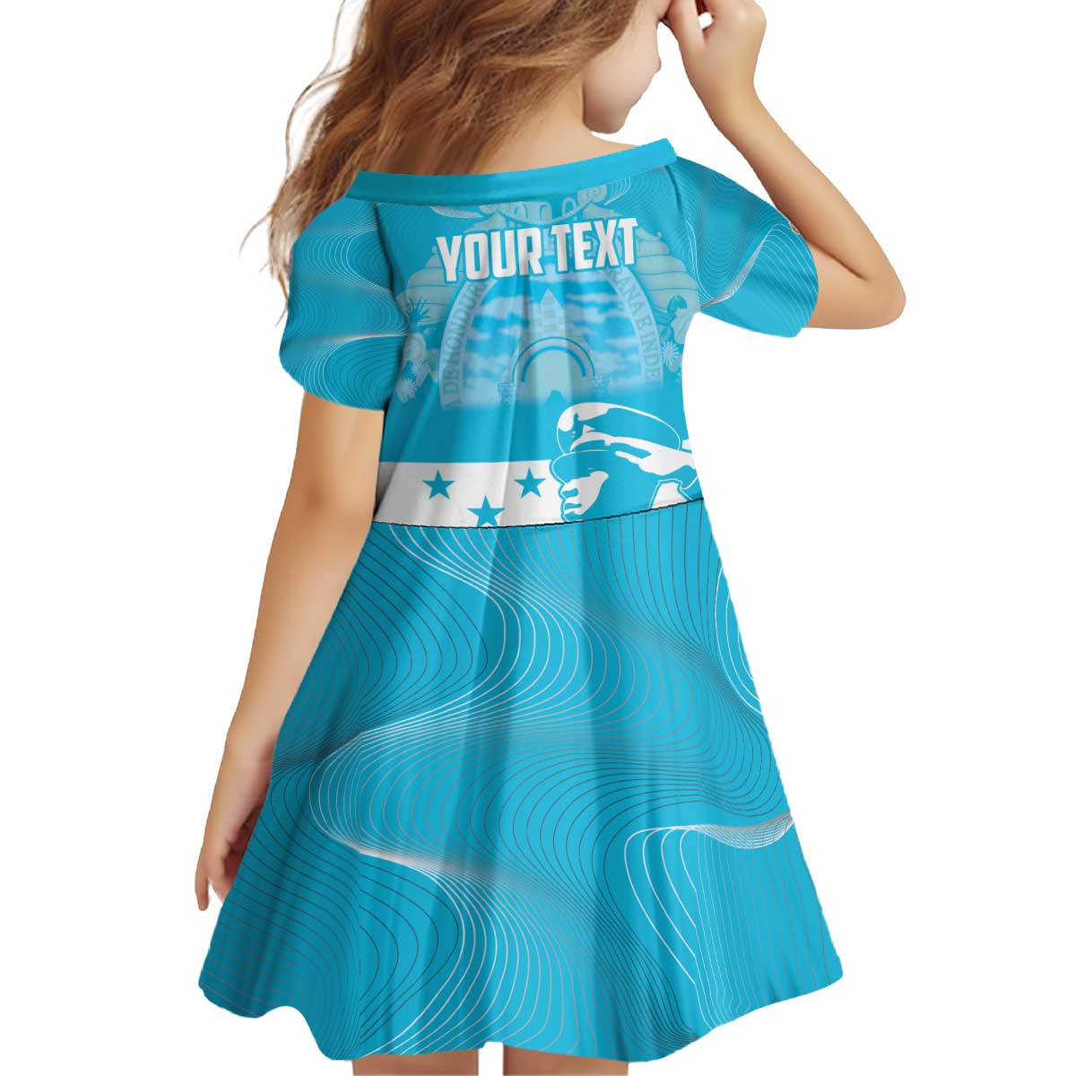 Personalized Honduras Scarlet Macaw Family Matching Off Shoulder Short Dress and Hawaiian Shirt Happy Independence Day 1821 - Wonder Print Shop