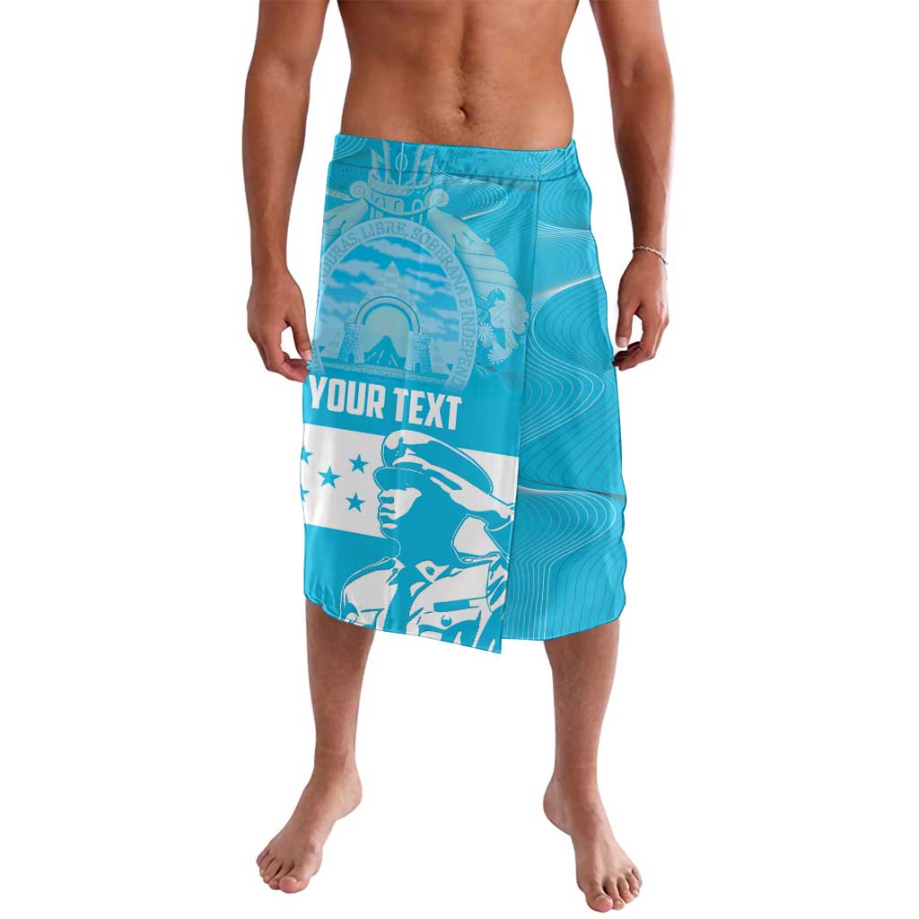 Personalized Honduras Scarlet Macaw Lavalava Happy Independence Day 1821 - Wonder Print Shop