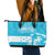 Personalized Honduras Scarlet Macaw Leather Tote Bag Happy Independence Day 1821 - Wonder Print Shop