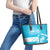 Personalized Honduras Scarlet Macaw Leather Tote Bag Happy Independence Day 1821 - Wonder Print Shop