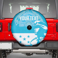 Personalized Honduras Scarlet Macaw Spare Tire Cover Happy Independence Day 1821 - Wonder Print Shop