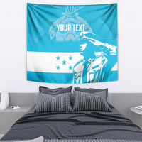 Personalized Honduras Scarlet Macaw Tapestry Happy Independence Day 1821 - Wonder Print Shop