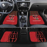 Personalized Kenya Mashujaa Day Car Mats Mzee Jomo Kenyatta With Coat Of Arms - Wonder Print Shop