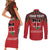 Personalized Kenya Mashujaa Day Couples Matching Short Sleeve Bodycon Dress and Long Sleeve Button Shirt Mzee Jomo Kenyatta With Coat Of Arms - Wonder Print Shop