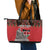 Personalized Kenya Mashujaa Day Leather Tote Bag Mzee Jomo Kenyatta With Coat Of Arms - Wonder Print Shop