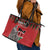 Personalized Kenya Mashujaa Day Leather Tote Bag Mzee Jomo Kenyatta With Coat Of Arms - Wonder Print Shop