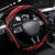 Kenya Mashujaa Day Steering Wheel Cover Mzee Jomo Kenyatta With Coat Of Arms - Wonder Print Shop
