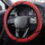Kenya Mashujaa Day Steering Wheel Cover Mzee Jomo Kenyatta With Coat Of Arms - Wonder Print Shop