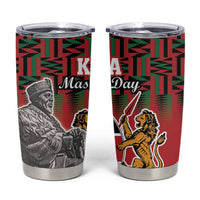 Kenya Mashujaa Day Tumbler Cup Mzee Jomo Kenyatta With Coat Of Arms - Wonder Print Shop