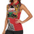 Personalized Kenya Mashujaa Day Women Sleeveless Polo Shirt Mzee Jomo Kenyatta With Coat Of Arms - Wonder Print Shop