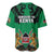 Kenya National Heroes Day Baseball Jersey Mashujaa With Lion Head And Coat Of Arms - Wonder Print Shop