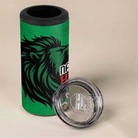 Kenya National Heroes Day 4 in 1 Can Cooler Tumbler Mashujaa With Lion Head And Coat Of Arms - Wonder Print Shop