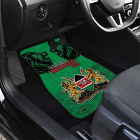 Kenya National Heroes Day Car Mats Mashujaa With Lion Head And Coat Of Arms - Wonder Print Shop