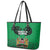 Kenya National Heroes Day Leather Tote Bag Mashujaa With Lion Head And Coat Of Arms - Wonder Print Shop