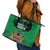 Kenya National Heroes Day Leather Tote Bag Mashujaa With Lion Head And Coat Of Arms - Wonder Print Shop