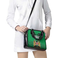 Kenya National Heroes Day Shoulder Handbag Mashujaa With Lion Head And Coat Of Arms