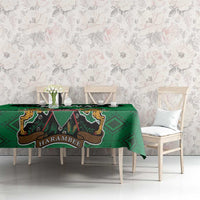 Kenya National Heroes Day Tablecloth Mashujaa With Lion Head And Coat Of Arms - Wonder Print Shop